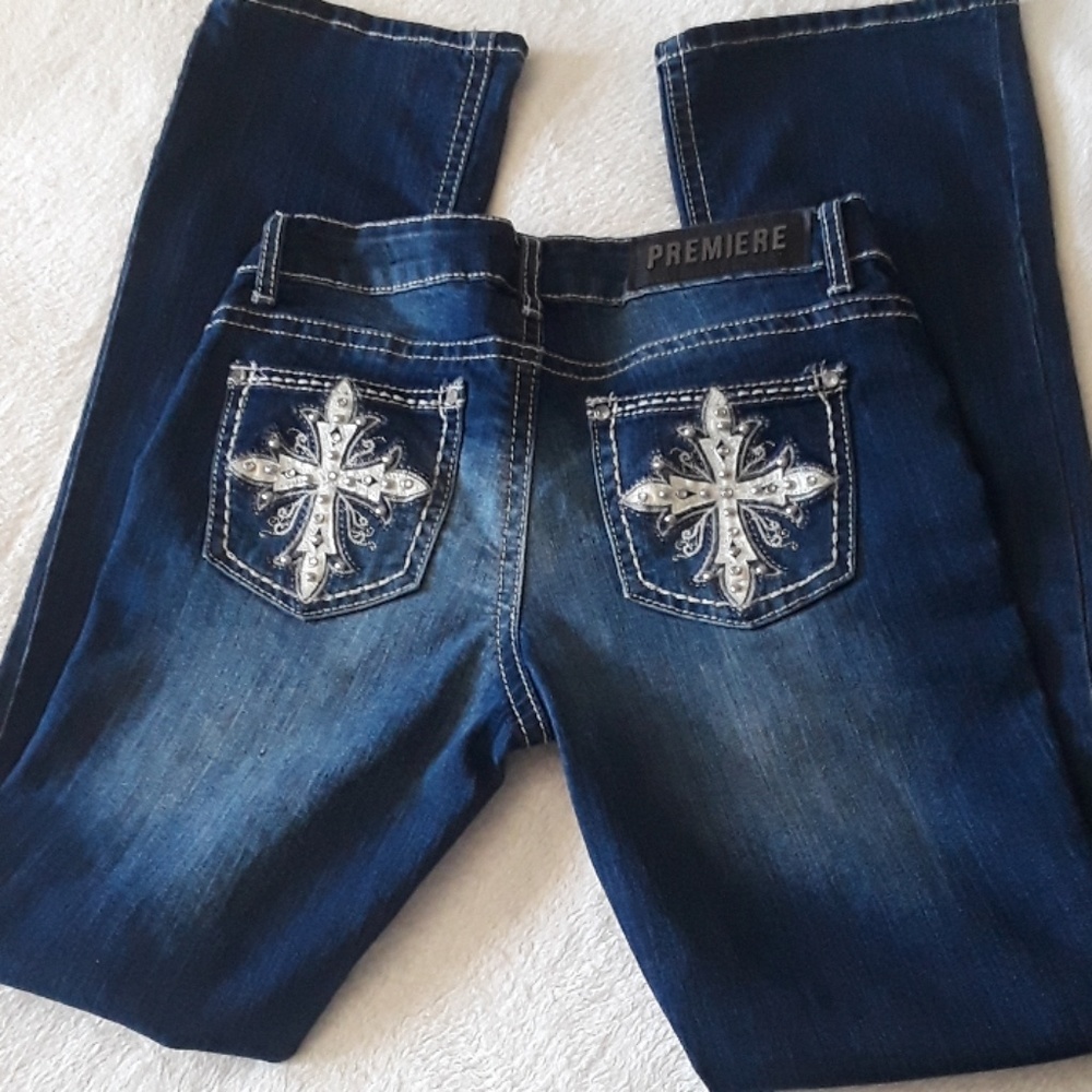 ♥️ Hot Jeans boot cut ♥️ 30x32 PREMIERE by rue21